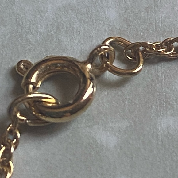 Vintage Goebel For Ted De Grazia “The Flower Girl” Gold Tone 24” Necklace - Picture 4 of 9